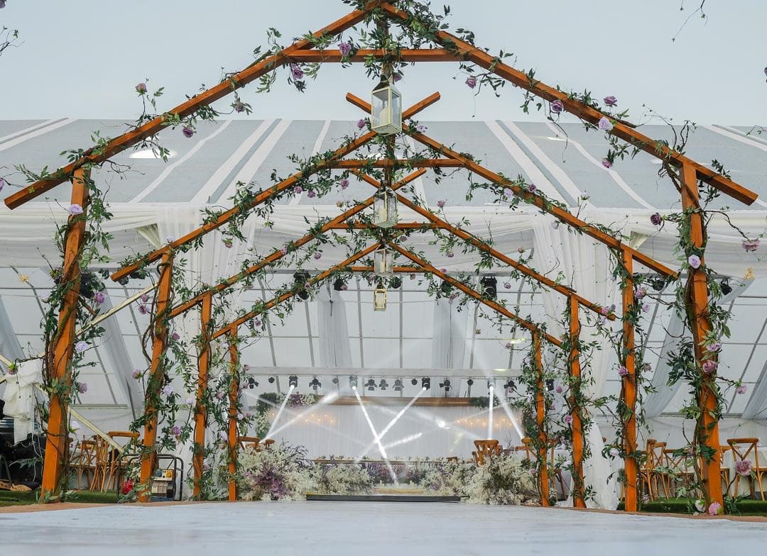 Lavender Floral Tablescape — photo 5